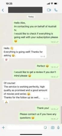 IPTVDoor Customer Review